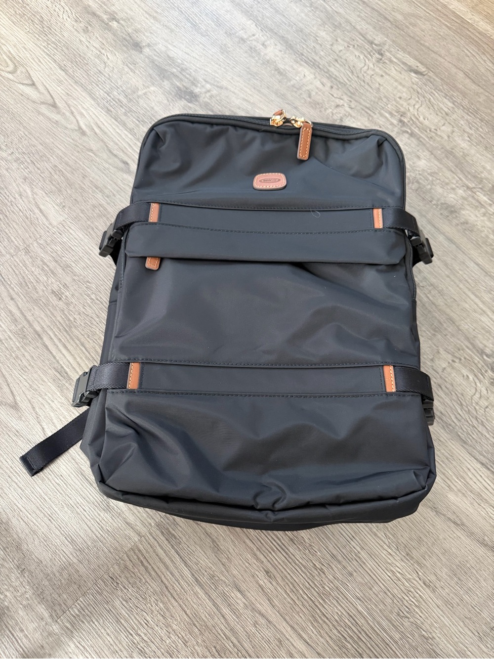 BRIC’S Milano X-Collection Montagna Black Travel Backpack NWT